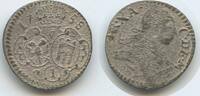 RDR Montfort-Peggau Grafschaft 1 Kreuzer Silber 1758 H1284 - Franz Xaver 1758-1780 F-VF