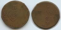 Britisch Ostindien Java 1/2 Stuiver G6168 - RAR British East Indies -