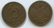 2 Kreuzer Wiener Armenhausgeld um 1720 RDR Österreich Wien M793 - Doppeladler ND CVI Wien Armenhaus Sehr Schön +