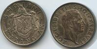 Albanien 1 Frang Ar Silber H0175 - King Zog 1928-1939 Shqipëria Albania -