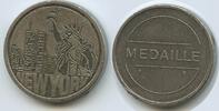 Vereinigten Staaten von Amerika Medaille Souvenir Token G11334 - New York Freiheitsstatue, WTC -