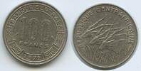 Zentral Afrikanische Staaten 100 Francs CFA G11775 - Springböcke Central African Republic Giant Elands -