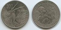 Zentralafrikanische Republik 500 Francs CFA G1066 - RAR Springböcke Central African Republic Giant Elands -
