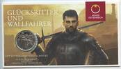 Österreich 2.Republik 10 Euro Silber GN1060d - Abenteuer - Mit Kettenhemd und Schwert Austria -