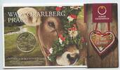 Österreich 2.Republik 10 Euro Silber GN1060i - Vorarlberg Bundesländer Austria -