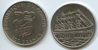 Kongo Republik 100 Francs G11587 - Herzogin Cecilie Segelschiff Congo -
