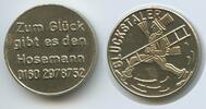 Deutschland Bundesrepublik Baden-Württemberg Glücksbringer Glücksmünze Neujahrsmünze nd. L2852 - Hosemann Stuttgart Schornsteinfeger, Rauchfangke...