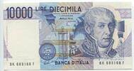Italien 10000 Lire Banknote GB811 - Volta Italia Italy Geldschein -