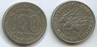 Äquatorialafrika 100 Francs CFA G1371 - Antilopen - Central bank of Equatorial African States and Cameroon -