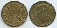 Frankreich für Afrika 5 Francs G1171 - Laureate Colonial use in Africa France -