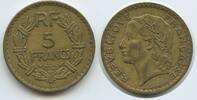 Frankreich für Afrika 5 Francs G1172 - Laureate Colonial use in Africa France -