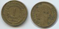 Frankreich 1 Franc G9250 - SEHR RARES JAHR Marianne France Third Republic 1870-1940 -