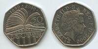 Großbritannien Great Britain United Kingdom 50 Pence G2263 - 150th anniversary of the Public Library System - Queen Elizabeth II. -