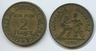 Frankreich 2 Francs G9335 - Commerce Industrie - Mercury - Chambres de Commerce de France -