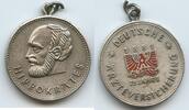 Deutschland Medaille versilbert G13660 - Hippokrates - 75 Jahre deutsche Ärzteversicherung -