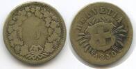 Schweiz Eidgenossenschaft 5 Rappen M#7069 - Helvetia Switzerland Suisse -