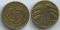 Deutsches Reich Weimar 50 Rentenpfennig G4630 - Germany Weimar Republic RAR -