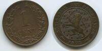 Niederlande Königreich 1 Cent 1878 G14531 - Wilhelm III. 1849-1890 Netherlands VF+