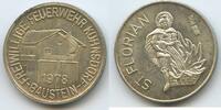 Österreich Kärnten Silbermedaille Baustein 1978 M#6558 - Freiwillige Feuerwehr Kühnsdorf - St.Florian UNC-, Patina