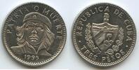 Kuba 3 Pesos (Tres Pesos) M#5214 - Ernesto Che Guevara - Patria o Muerte Cuba -