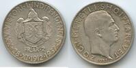Albanien 2 Franga Ari Silber G6715 - 25th Anniversary of Independence - Präsident Amet Zogu Albania -