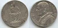 Vatikan Italien-Kirchenstaat 10 Lire Silber G8547 - Papst Pius XI. 1922-1939 Vatican City -