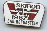 Österreich Salzburg Abzeichen Anstecknadel GY389 - Bad Hofgastein - Skibob WM -