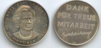 Deutschland Silbermedaille M#7225 - Grete Schickedanz - Dank für treue Mitarbeit -