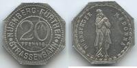 Deutsches Reich Kaiserreich 20 Pfennig Notgeld Strassenbahnmarke G11103 - Nürnberger Madonna Nürnberg-Fürth Strassenbahn -