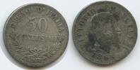 Italien Königreich 50 Centesimi Silber M#7089 - Vittorio Emanuele II. 1861-1878 Italy Italia -