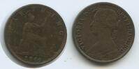 Großbritannien 1 Farthing G2172 - Queen Victoria 1837-1901 Great Britain United Kingdom -