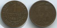 Frankreich 1 Centime G15169 - Liberty France Third Republic -
