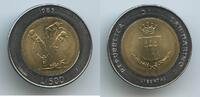 San Marino 500 Lire G11995 - Nuclear War Threat - Bedrohung durch Atomkrieg -