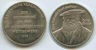 Deutschland Bayern Medaille Bayerische Vereinsbank G11056 - Hans Sachs 1576-1976 - BV Mundartdichter-Wettbewerb -