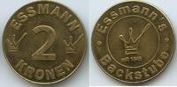 Deutschland Bundesrepublik Münsterland Wertmarke Essmann 2 Kronen Jeton Token GX1206 - Essmann´s Backstube seit 1845 -