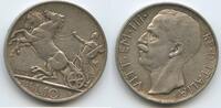 Italien Königreich 10 Lire Silber M#3231 - Vittorio Emanuele III. 1900-1946 Italy Biga with female -