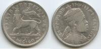 Äthiopien ¼ Birr Silber H0804 - Menelik II. 1889-1913 Ethiopia -