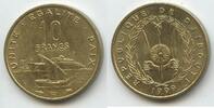Dschibuti Republic 10 Francs G1379 - Unity, Equality, Peace Republique Djibouti -