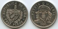 Kuba 3 Pesos (Tres Pesos) M#5202 - Ernesto Che Guevara - Patria o Muerte Cuba -