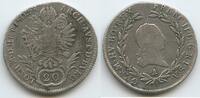 Österreich Kaiserreich 20 Kreuzer Silber M#5892 - Franz II. 1792-1835 Austria -