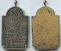 Niederlande Königreich Medaille, Anhänger versilbert M0036 - A.S.V. 1960 Schreierstoren - Ehemaliger Wehrturm in Amsterdam -