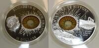 Cook Inseln 10 Dollars mit kolorierter Glasintarsie 2012 GS577 - Windows of History - RMS Titanic Cook Islands Prooflike in original Kapsel