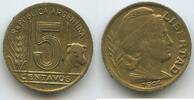 Argentinien 5 Centavos G2600 - Liberty Federal Republic Argentina Argentinian Republic -