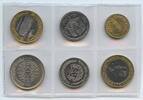 Syrien Lot 6 Stück - 5, 50 Qirsh. 1, 2, 2 x 25 Pounds GN615 - FAO - Syria Syrian Arab. Republic -