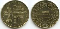  GY453 -   Arc de Triomphe, Notre-Dame, Eiffelturm Monnaie de Paris Medaille 2011 