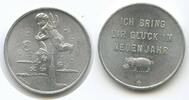 L2150 - Glücksbringer Engel mit Füllhorn über Wien Stephansdom Prosit Neujahr -