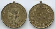 Österreich Bronzemedaille vergoldet Verdienstmedaille GX881 - Landeskameradschaftsbund Niederösterreich 50. Jahre -