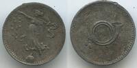 Deutschland Rechenpfennig Spielmarke G7115 - Posthorn Fortuna Spielgeld -