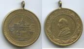 Vatikan Rom Medaille M1026 - Papst Leo XIII. 1878-1903 Chiesa di S. Pietro Roma -