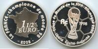Frankreich 1½ Euro (1,5 Euro) G3795 - FIFA Football World Cup 2006 Germany France -